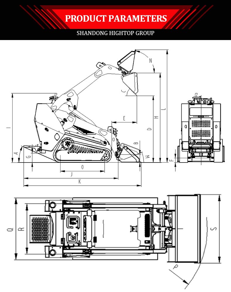 HT1000 Колесный погрузчик
