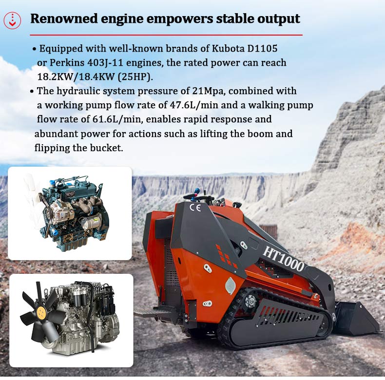 HT1000 Колесный погрузчик