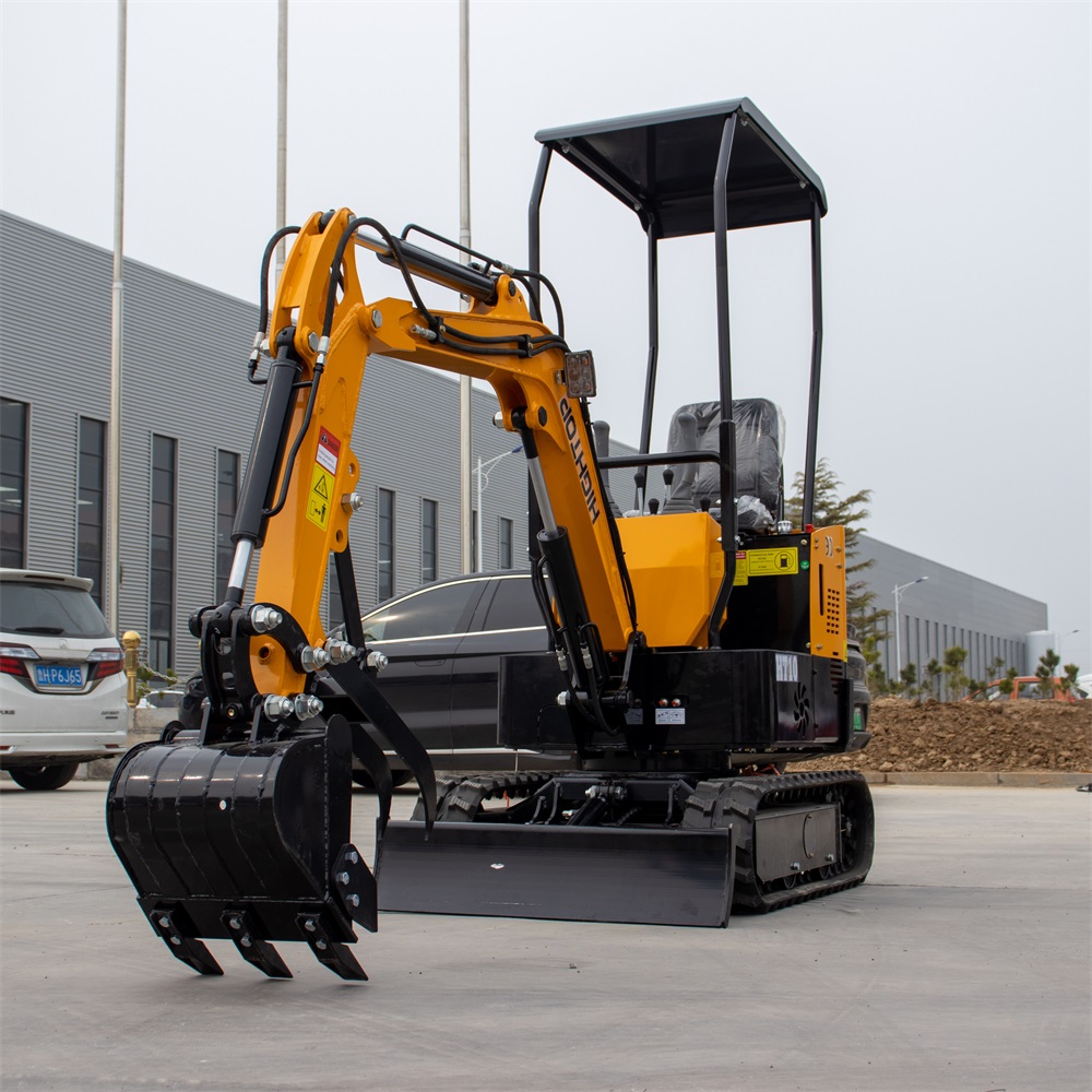 1тонный мини экскаватор HT10B