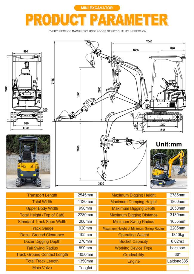  Мини-экскаватор HT18L 