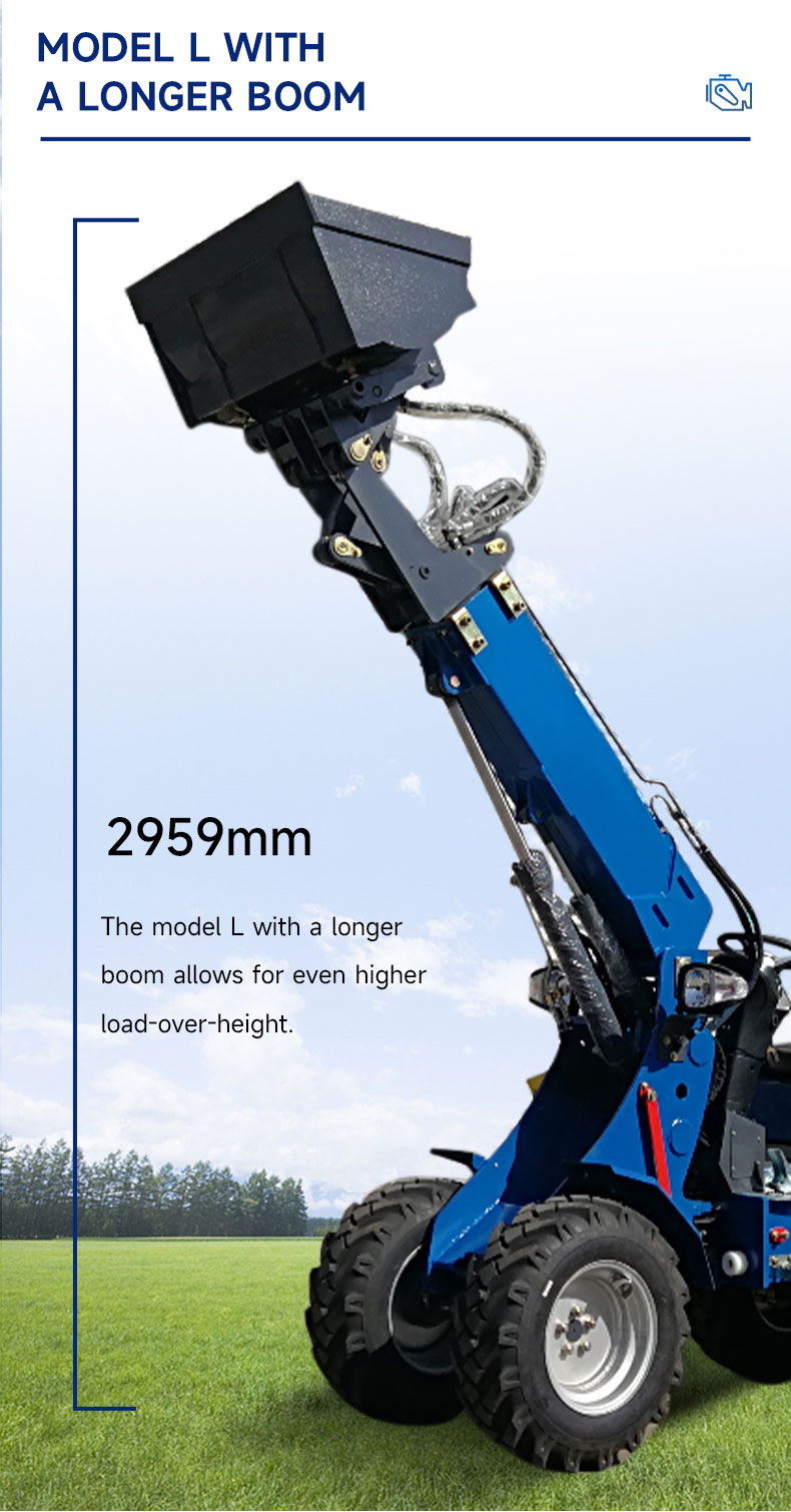Мини колесный погрузчик HT180