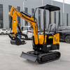 1тонный мини экскаватор HT10B