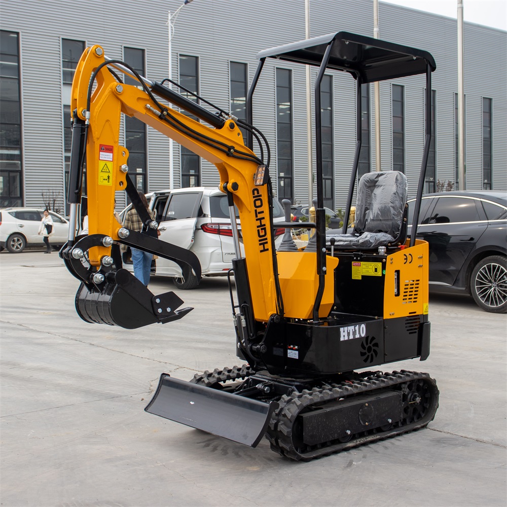 1тонный мини экскаватор HT10B
