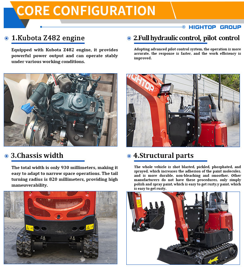 Мини-экскаватор 1200 кг HT12G