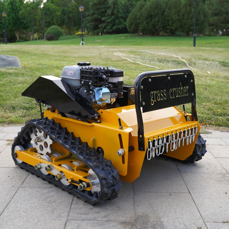 HT-520 Гусеничная газонокосилка с дистанционным управлением