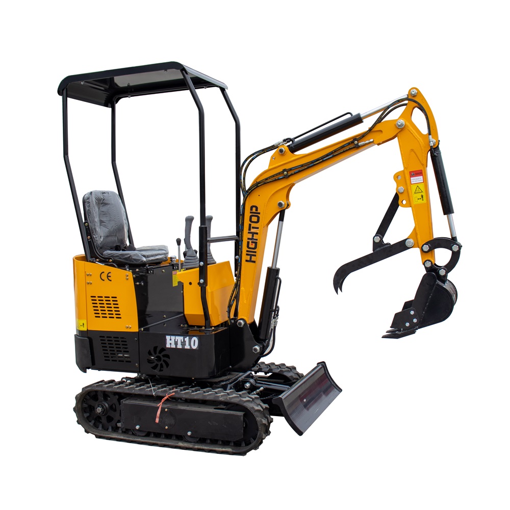 1тонный мини экскаватор HT10B