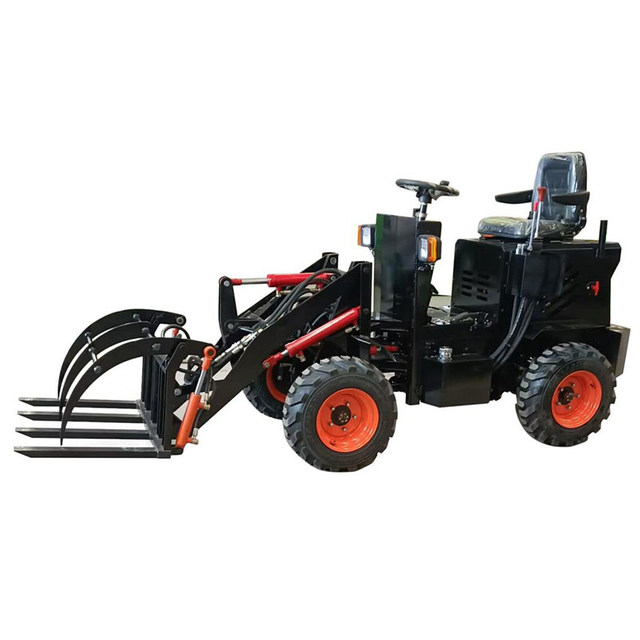 Бензиновый мини погрузчик HTML16