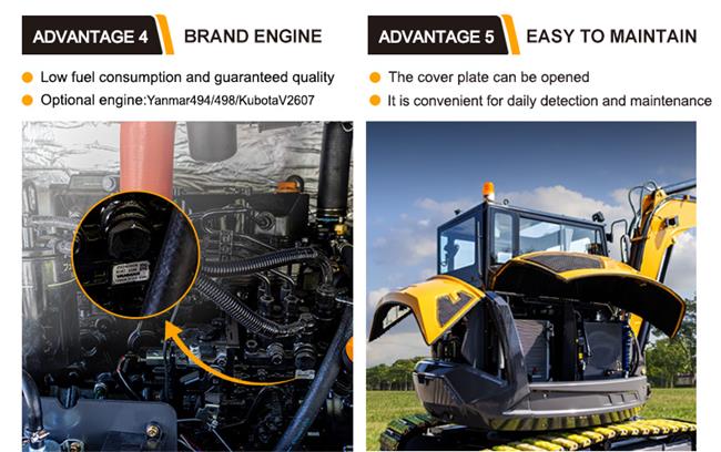  Экскаватор HT65