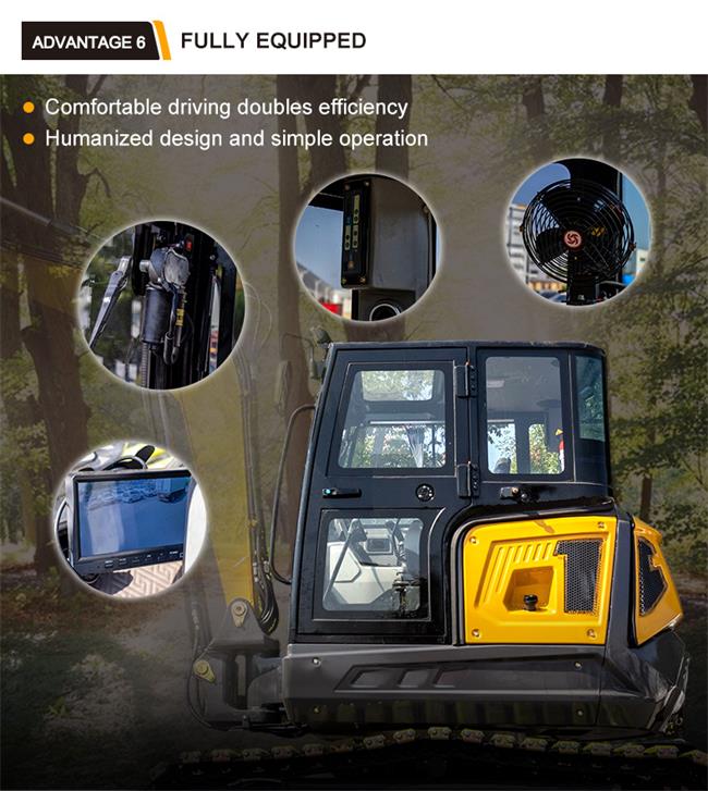  Экскаватор HT65