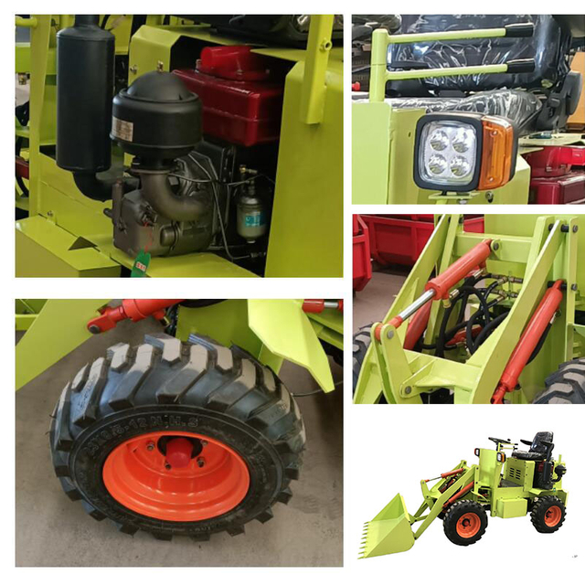 Дизельный мини погрузчик HTML18