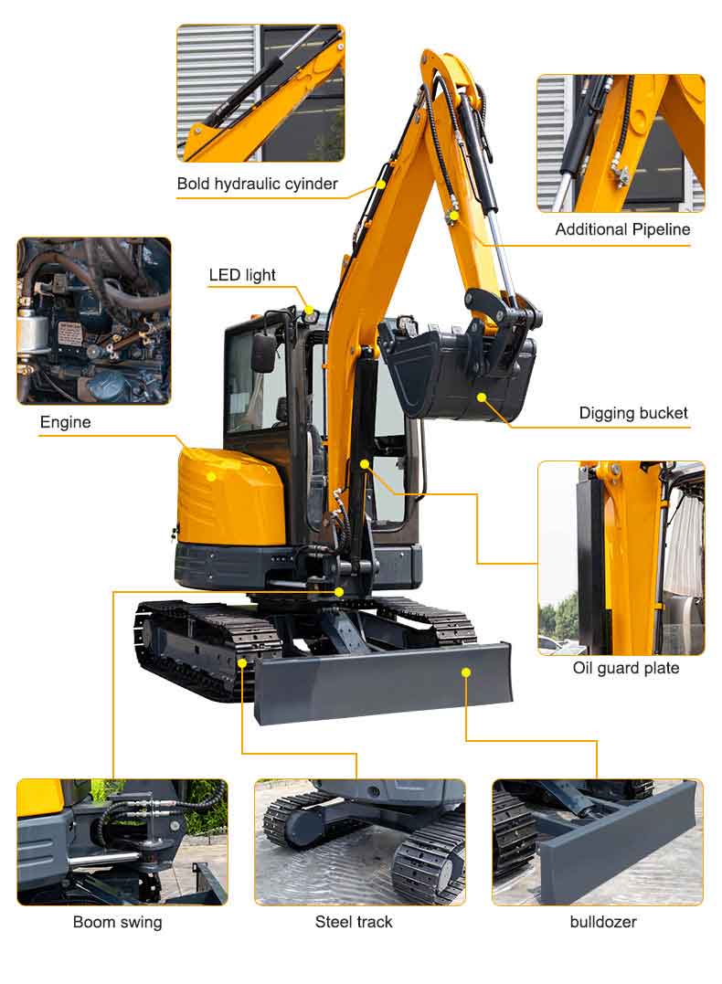 Экскаватор Grawler 3.5 т