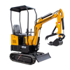 1тонный мини экскаватор HT10B