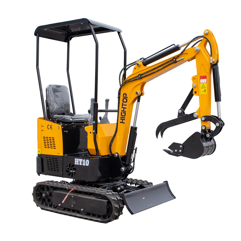 1тонный мини экскаватор HT10B