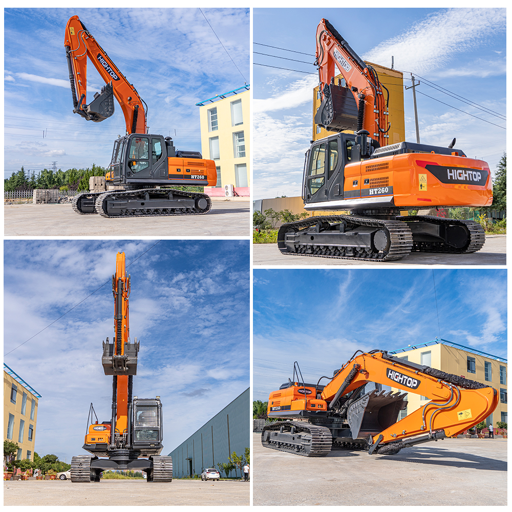 Гусеничный экскаватор HT260 — Cummins и гидравлика Kawasaki