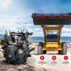 Экскаватор-погрузчик HTBL810: 1.0 М³ Ковш, Глубина Копания 4082/4500 Мм