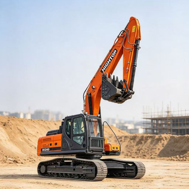 Гусеничный экскаватор HT260 — Cummins и гидравлика Kawasaki