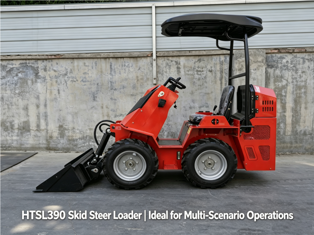 HTSL390 Skid Steer Loader – One Machine, Endless Jobs. Built for Efficiency..png