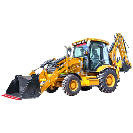 Экскаватор-погрузчик HTBL810: 1.0 М³ Ковш, Глубина Копания 4082/4500 Мм