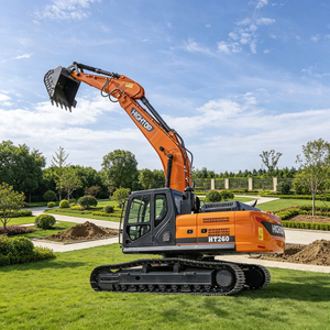 Гусеничный экскаватор HT260 — Cummins и гидравлика Kawasaki