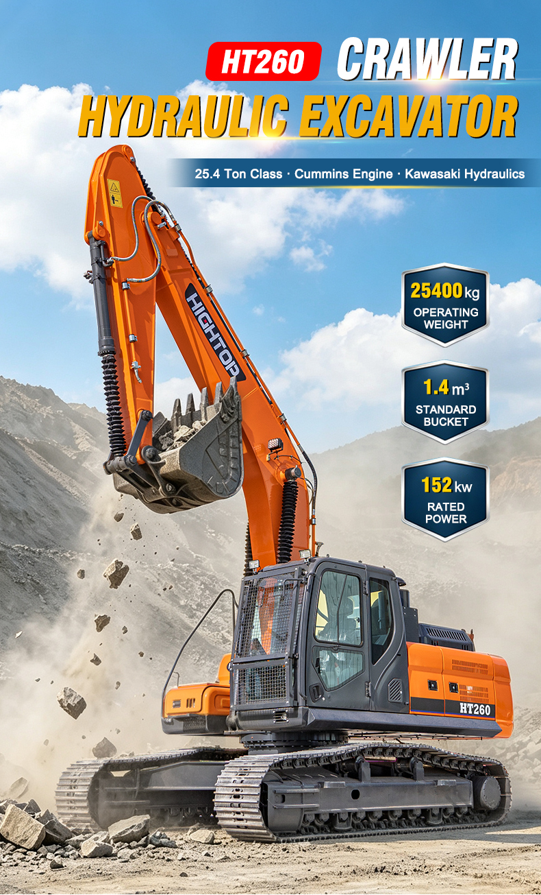 hightop-ht260-crawler-hydraulic-excavator-main